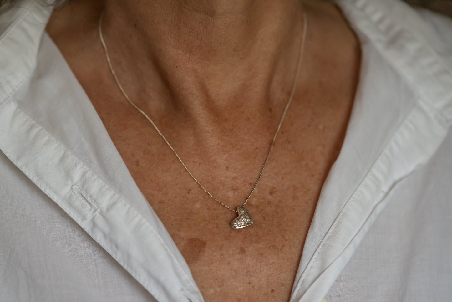 שרשרת לב מרוקע