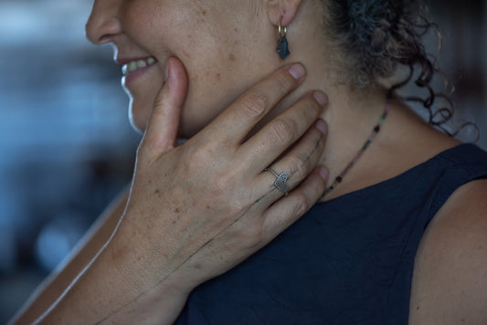 טבעת לב חורים