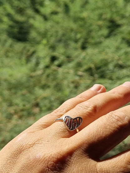 טבעת לב מנוסר